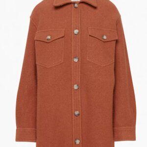 Aritzia, Ganna Jacket in Copper Red (Size 2XS but could fit up to a size Small)
